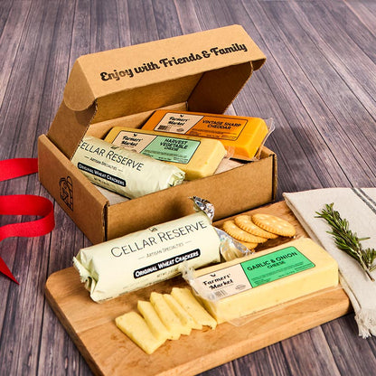 Farmer's Market Cheese Trio with Crackers