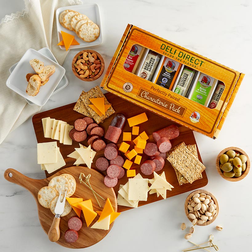 Deli Direct Sausage & Cheese Large Charcuterie Gift Pack