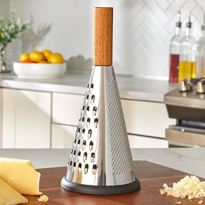 Cone Grater with Wood Handle Multifunctional