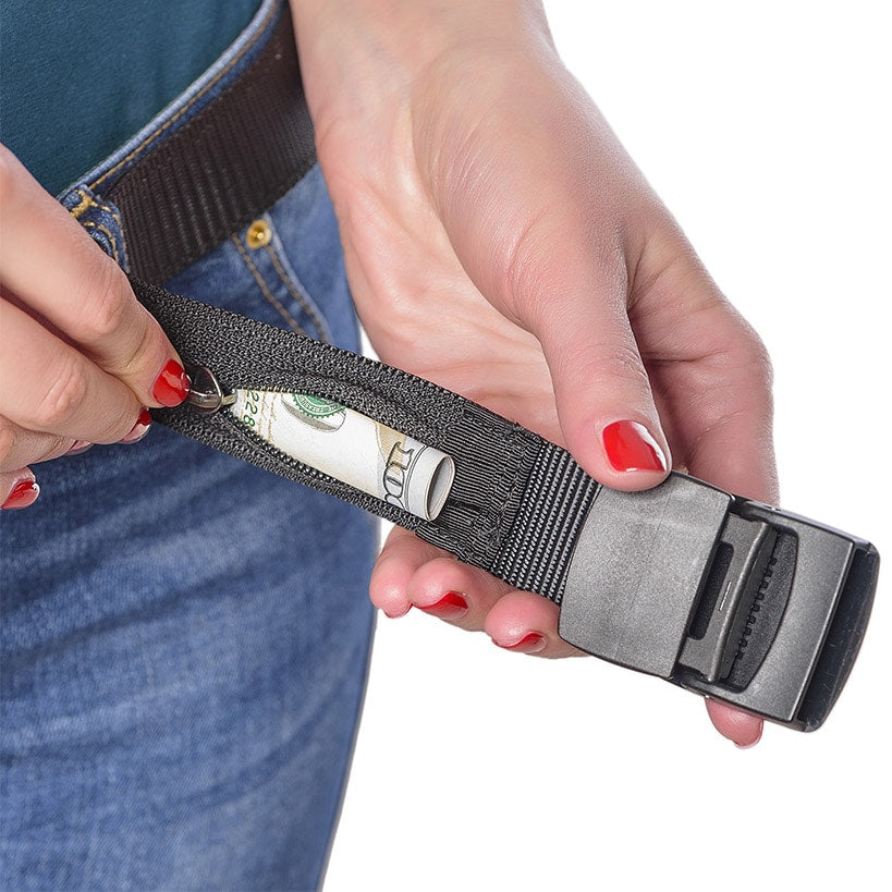 Belt with Hidden Pocket