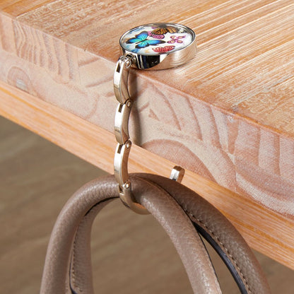 Foldable Purse Hook Butterfly Hangbag Hanger Holder