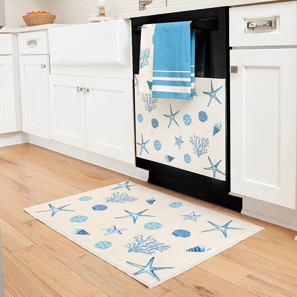 Coastal Kitchen Collection - Rug, Kitchen Towels, or Appliance Magnet