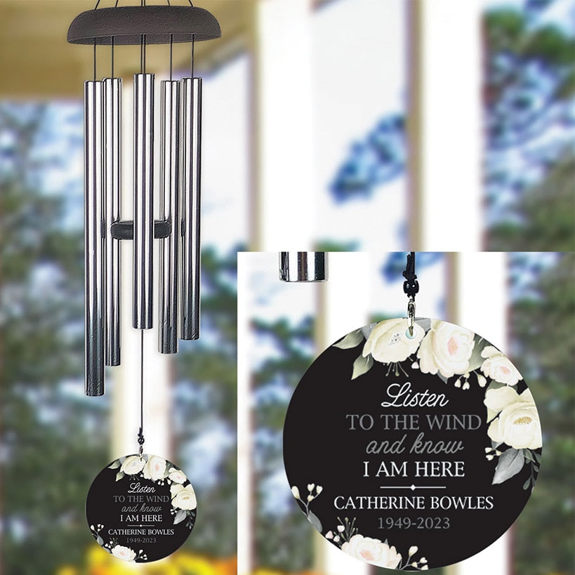 Personalized Memorial Windchime 30"