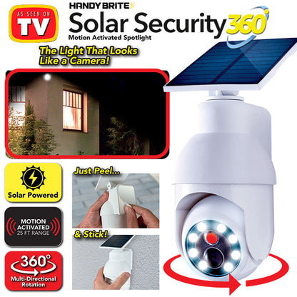 Solar Security 360° Light - Ultra Bright Motion Activated Spotlight
