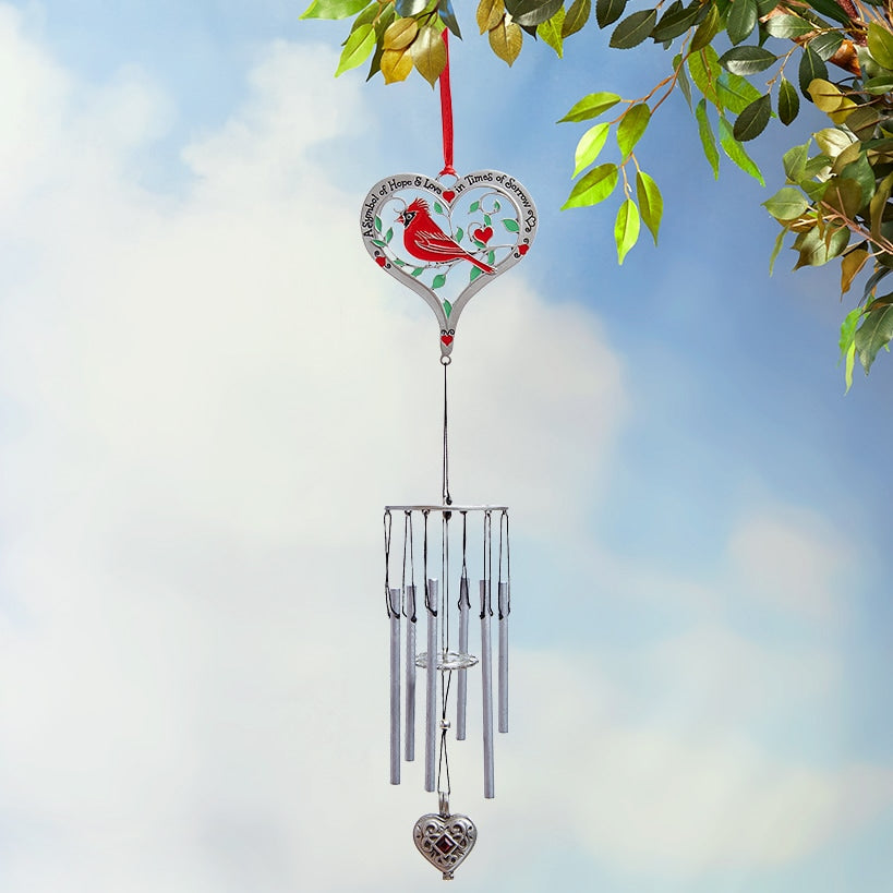Memorial Cardinal Windchime