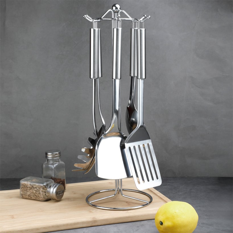Stainless Steel Kitchen Utensil 6-pc Set