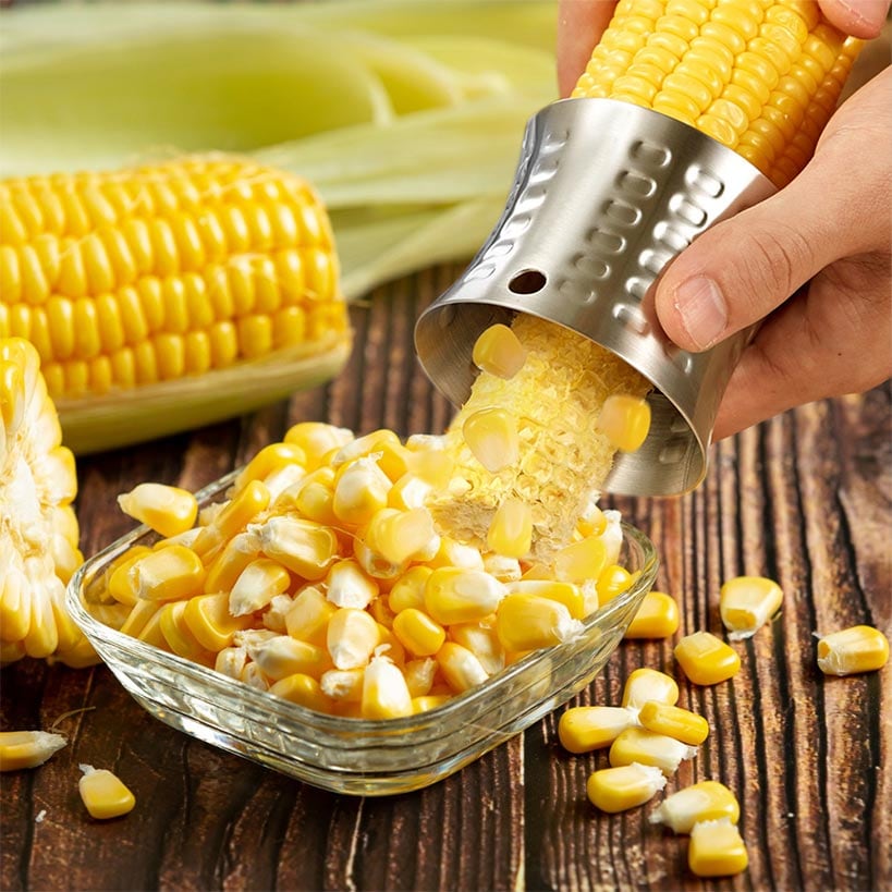 Corn Cob Stripping Tool Stainless Steel