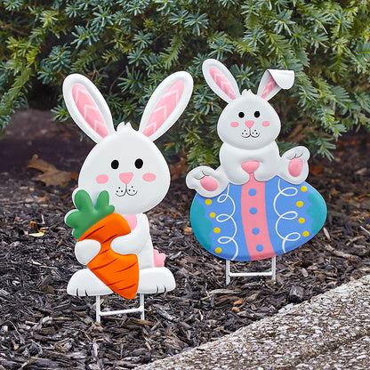 Easter Bunny Garden Stake – Festive Spring Décor