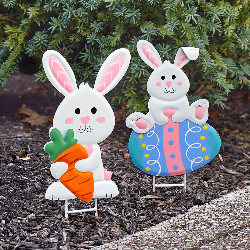 Easter Bunny Garden Stake – Festive Spring Décor