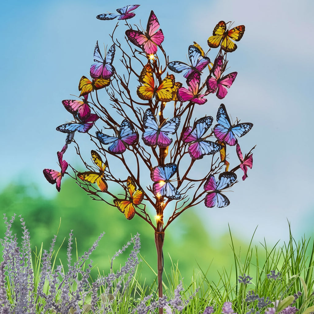 Swaying Solar Butterfly Lights