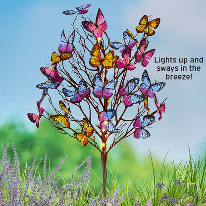 Swaying Solar Butterfly Lights