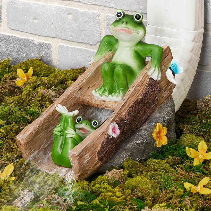 Frog Down Spout – Outdoor Gutter Extension