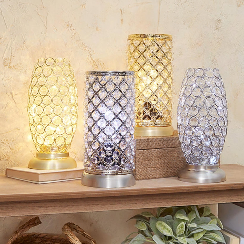 Radiant Silver or Gold Accent Lights - Oval or Cylinder