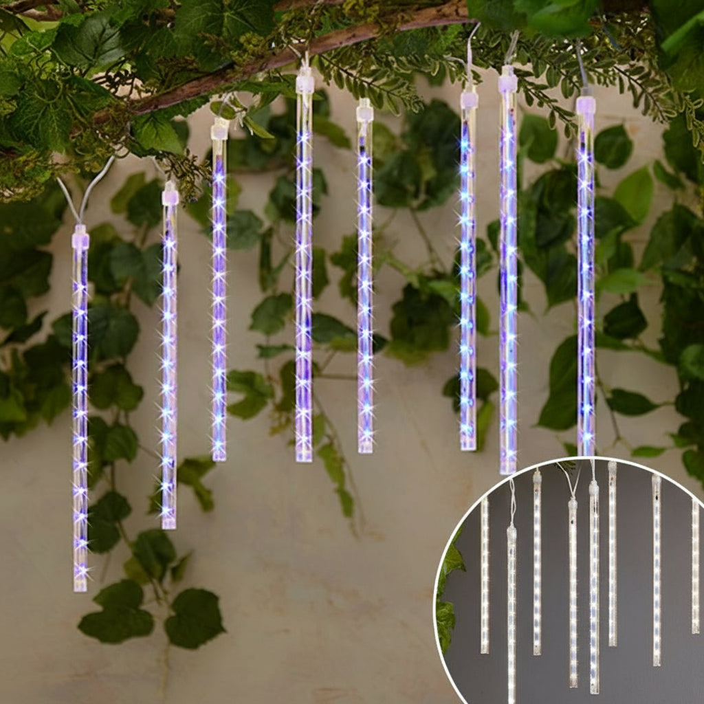 Solar Meteor Shower LED Lights