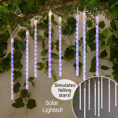 Solar Meteor Shower LED Lights