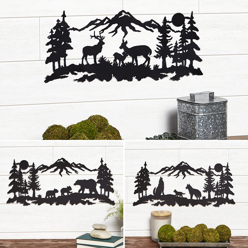 Woodland Animal Family Decor