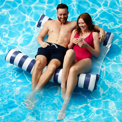 Double Pool Lounger-Spacious, Comfortable, with Head and Leg Support