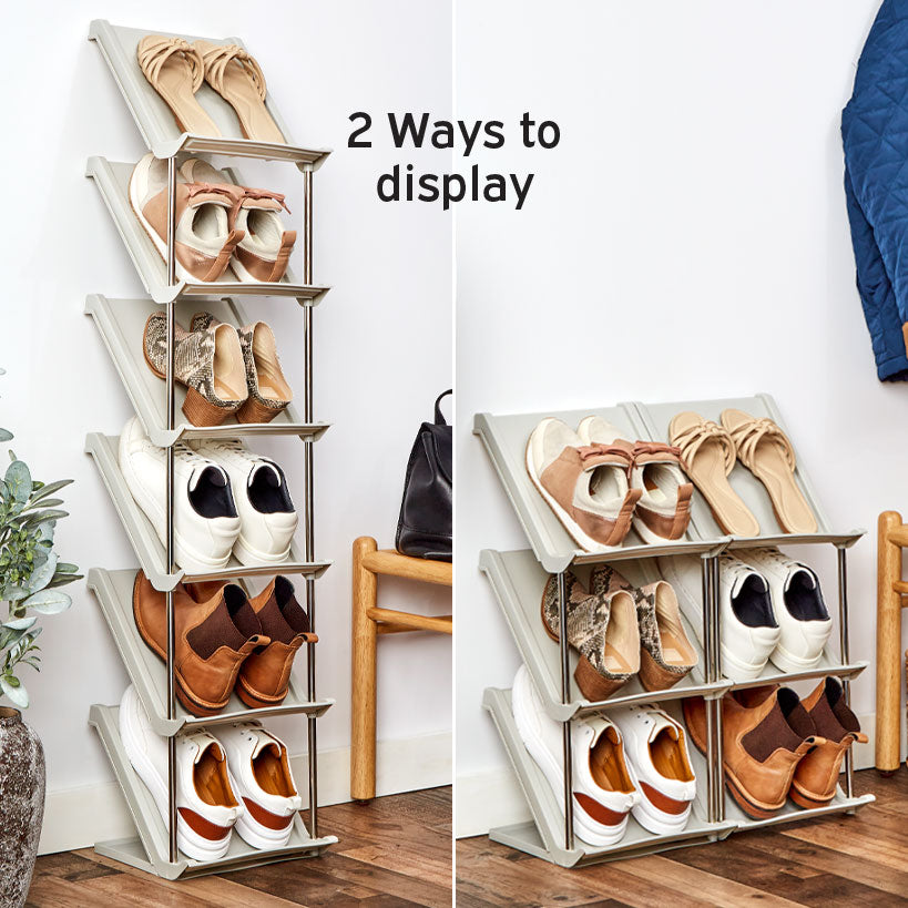 Stackable Modular Shoe Rack - 6-Pc.