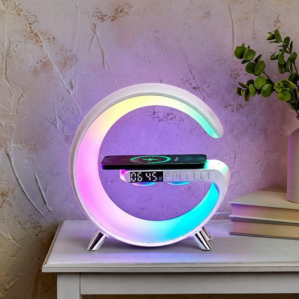 Wireless Charger Alarm Clock