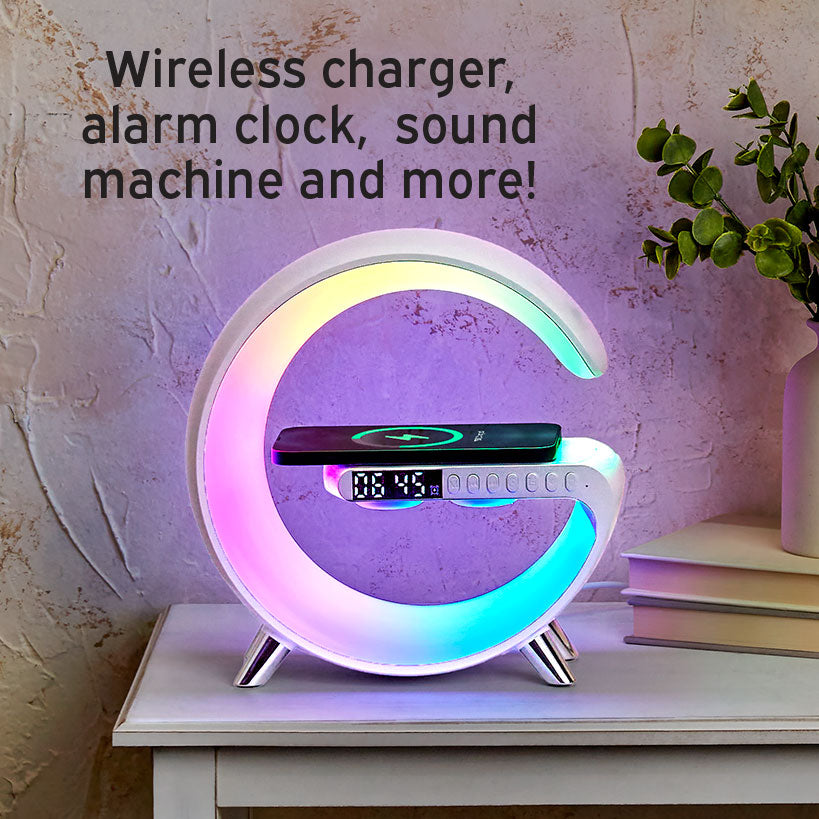 Wireless Charger Alarm Clock