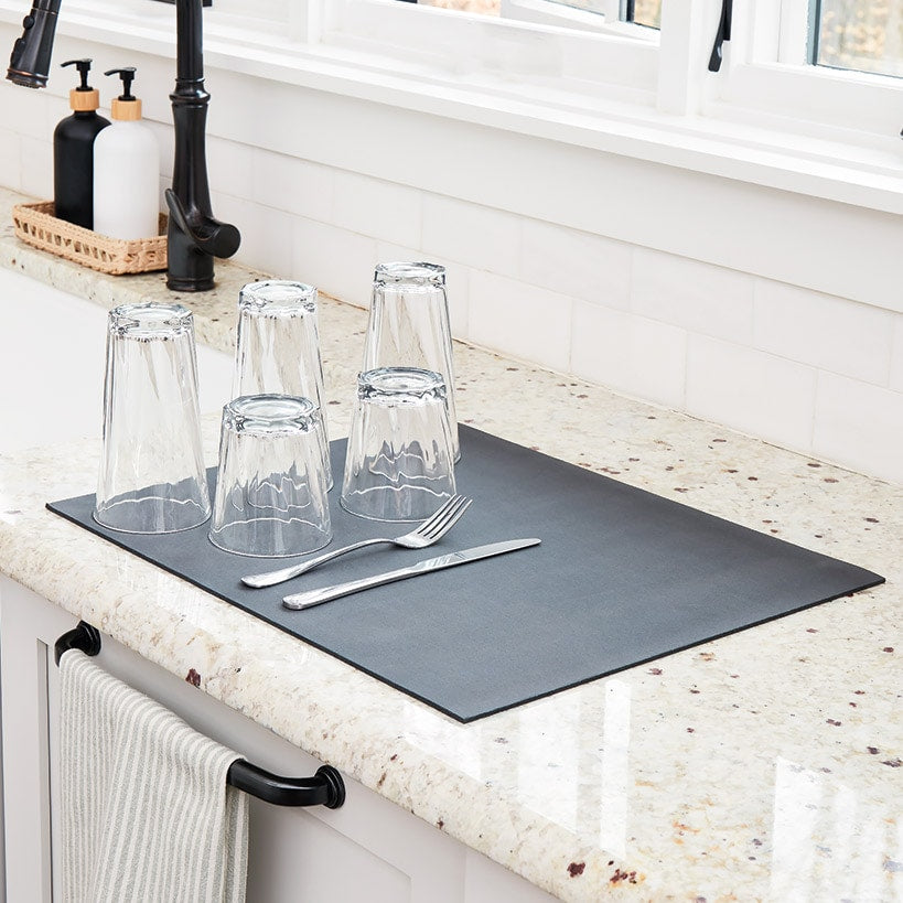 Large Dish Drying Mat - Ultra Absorbing