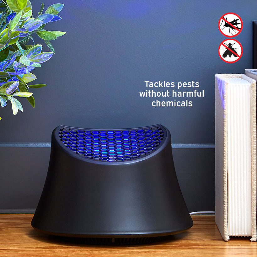 USB Insect Killer with Non-Chemical LED Glow and Fan for Indoor Use