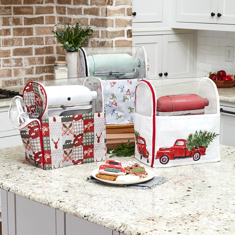 Festive Stand Mixer Dust Covers