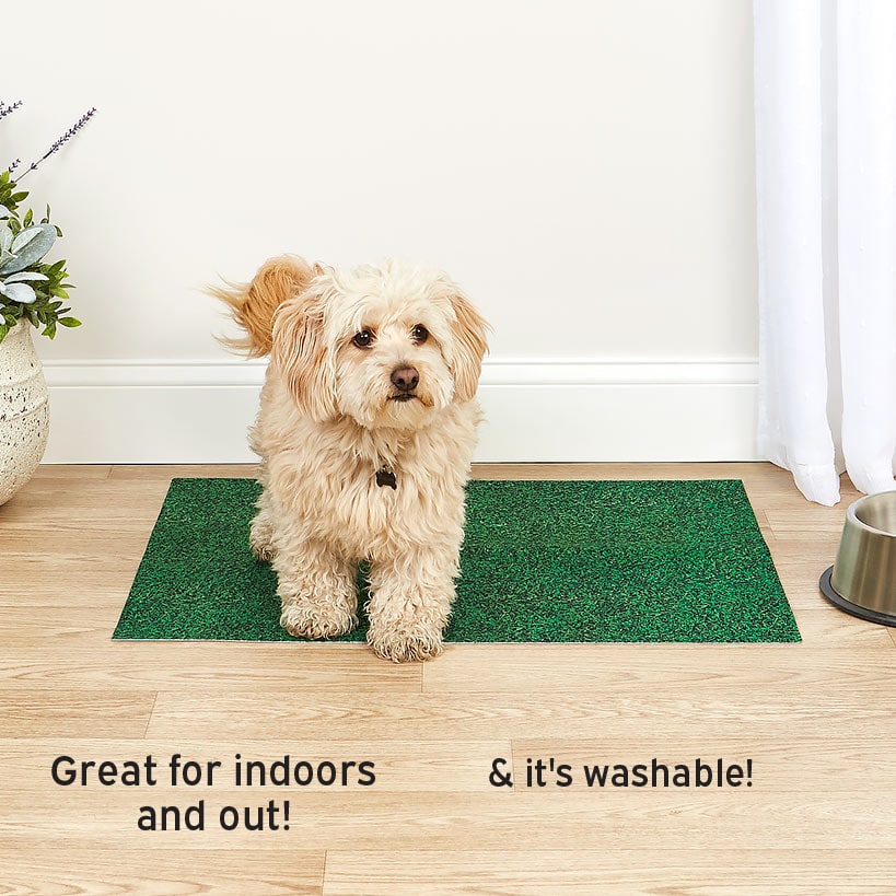 Drymate® Dog Potty Pad-Reusable, Absorbent, Waterproof, Slip-Resistant