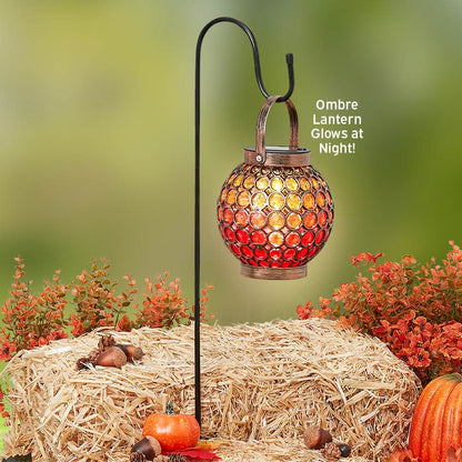 Harvest Solar Lantern with Stake