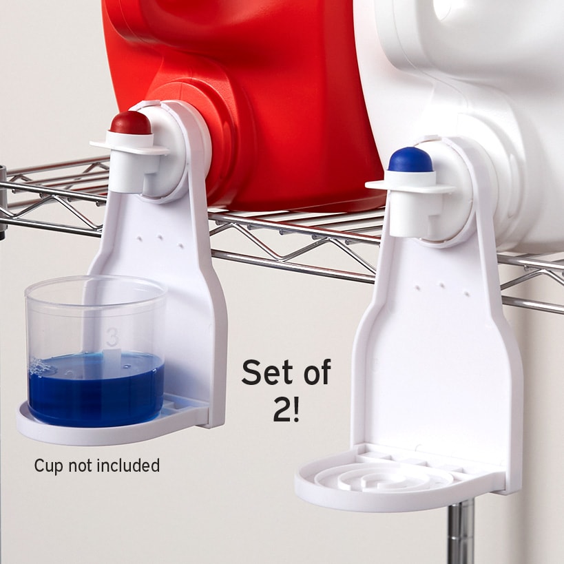 Laundry Detergent Drip Cup Holder to Reduce Spills - 2-Pk.