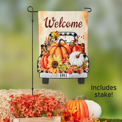 Harvest Garden Flag with Pole