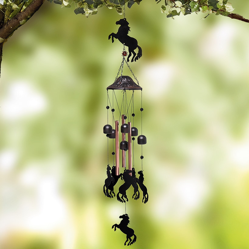 Western Theme Horse Windchime