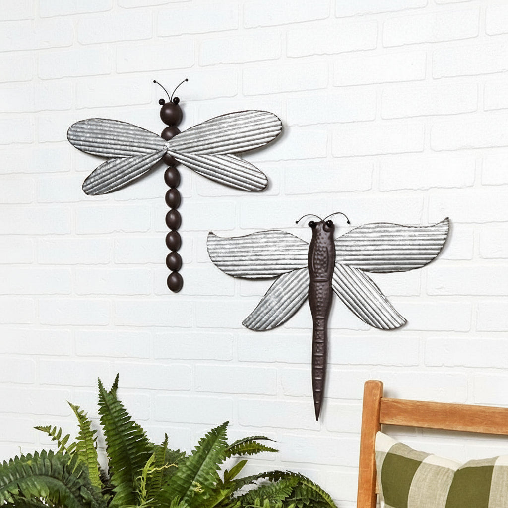 Galvanized Butterfly Wall Décor