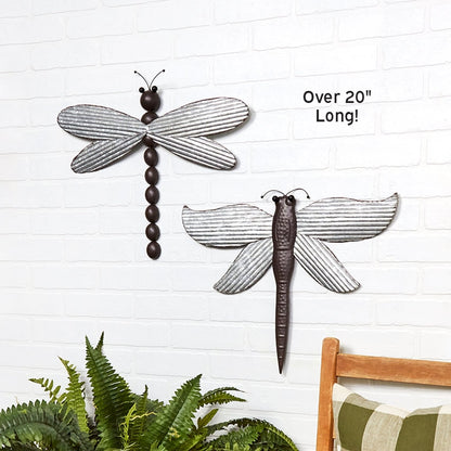 Galvanized Butterfly Wall Décor