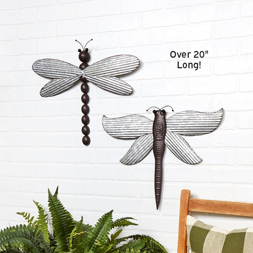 Galvanized Butterfly Wall Décor