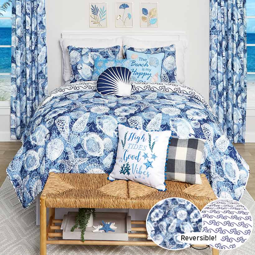 Niko Coastal Quilt Ensemble