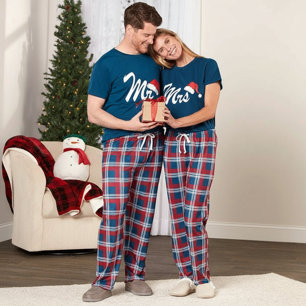 His and Hers Christmas Pajamas