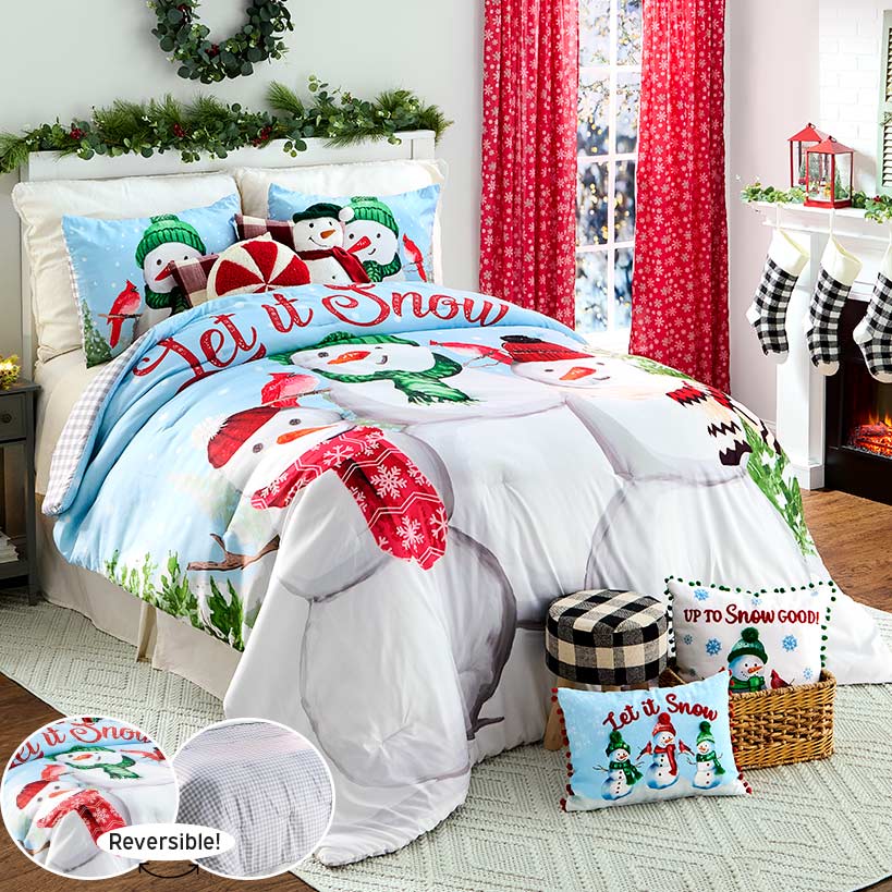 Let It Snow Comforter Set