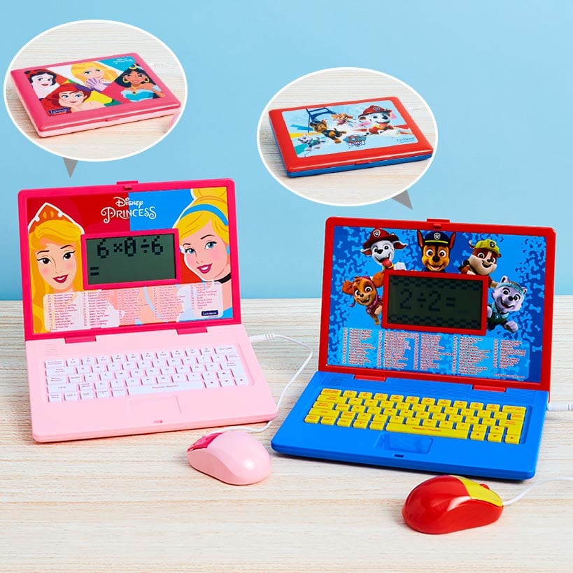 Disney Princess or PAW Patrol Educational Laptop