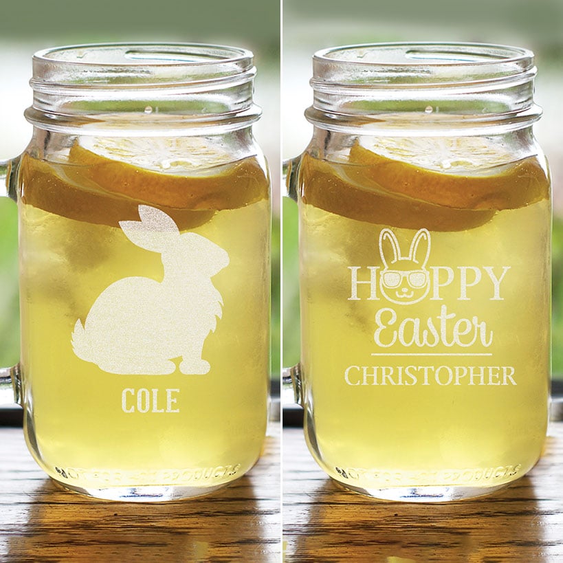 Personalized Easter Mason Jar