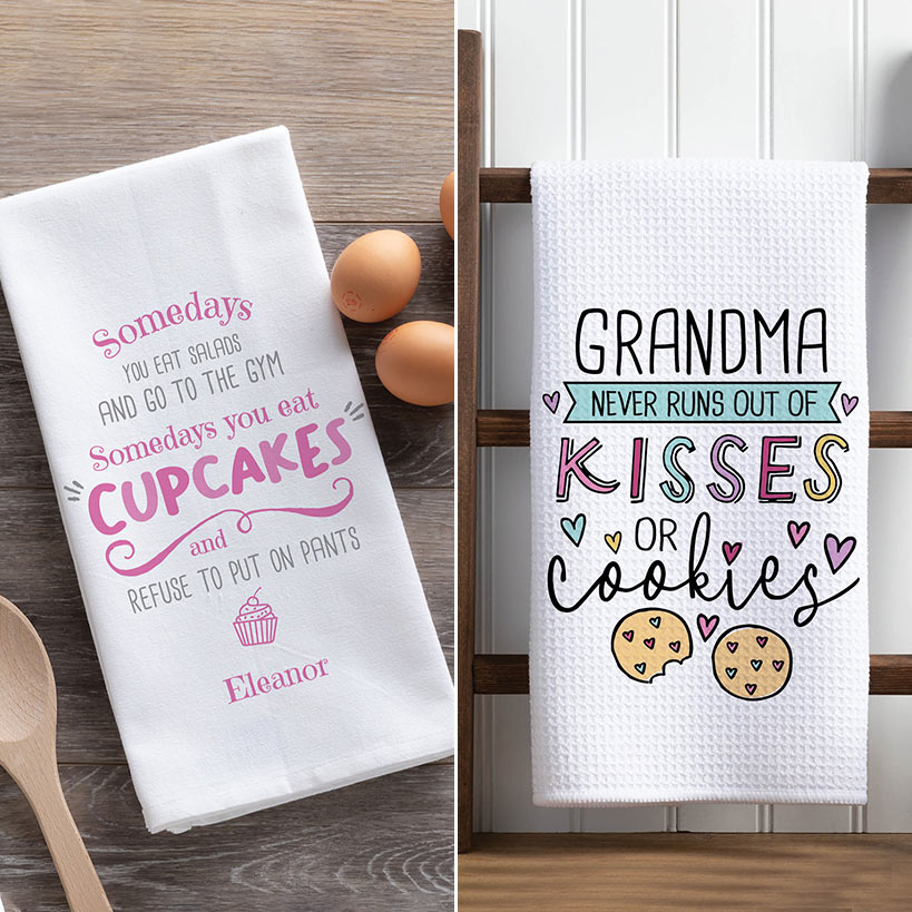 Personalized Humor Kitchen Towels