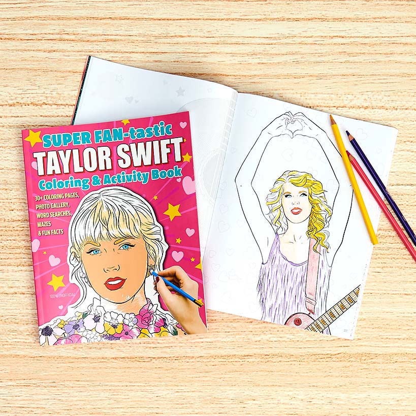 Taylor Swift Coloring and Activity Book