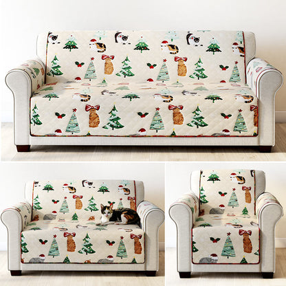 Merry Catmas Furniture Covers