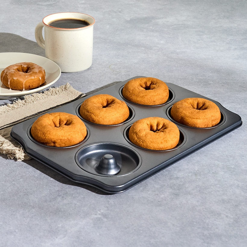 Donut Pan for Baking 6 Cavity Non-Stick