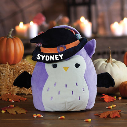 Personalized Halloween Squishmellow Treat Bag Holly Owl
