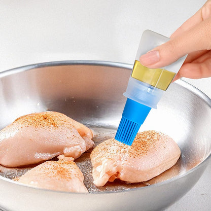 Oil Dispenser with Brush - Set of 2