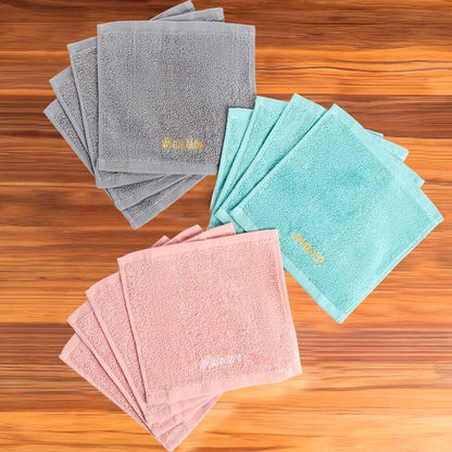 Set of 4 Reuseable Makeup Remover Washcloths