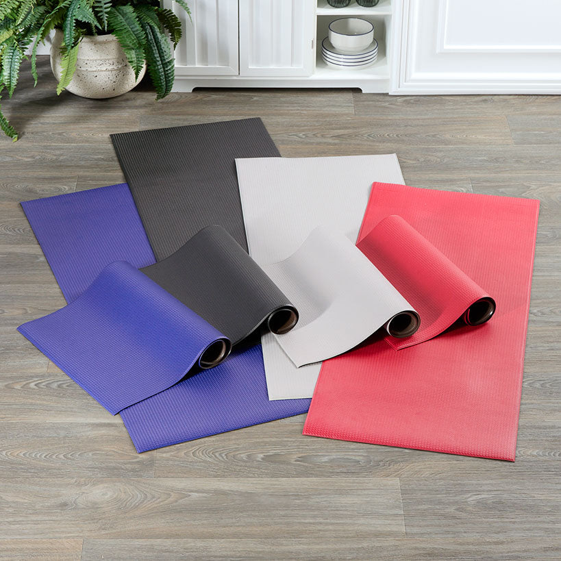 Solid Color Kitchen Comfort Accent Rug or Runner Rug