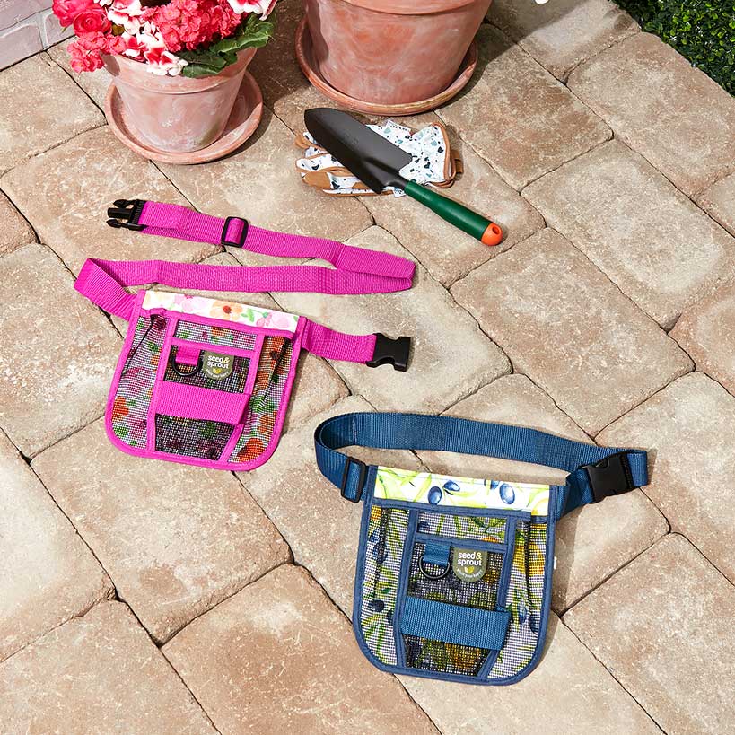 Seed and Sprout Gardening Tool Belt – Lemon Grove or August Bloom