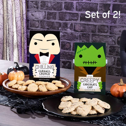 Halloween Monster Cookie Gift Boxes - Set of 2